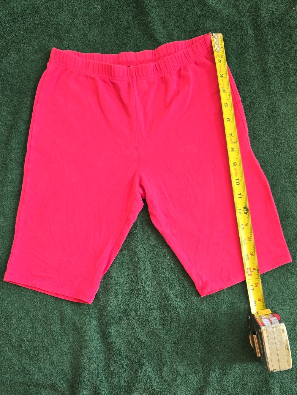 Girls Longer Length Pink Shorts